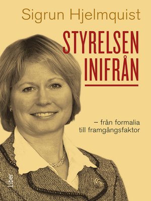 cover image of Styrelsen inifrån